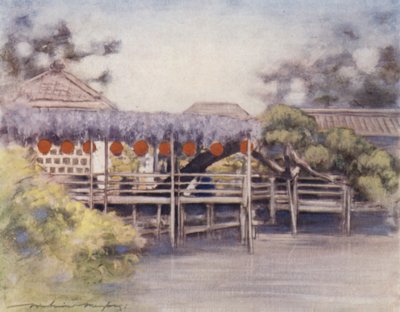 Un giardino soleggiato da Mortimer Ludington Menpes